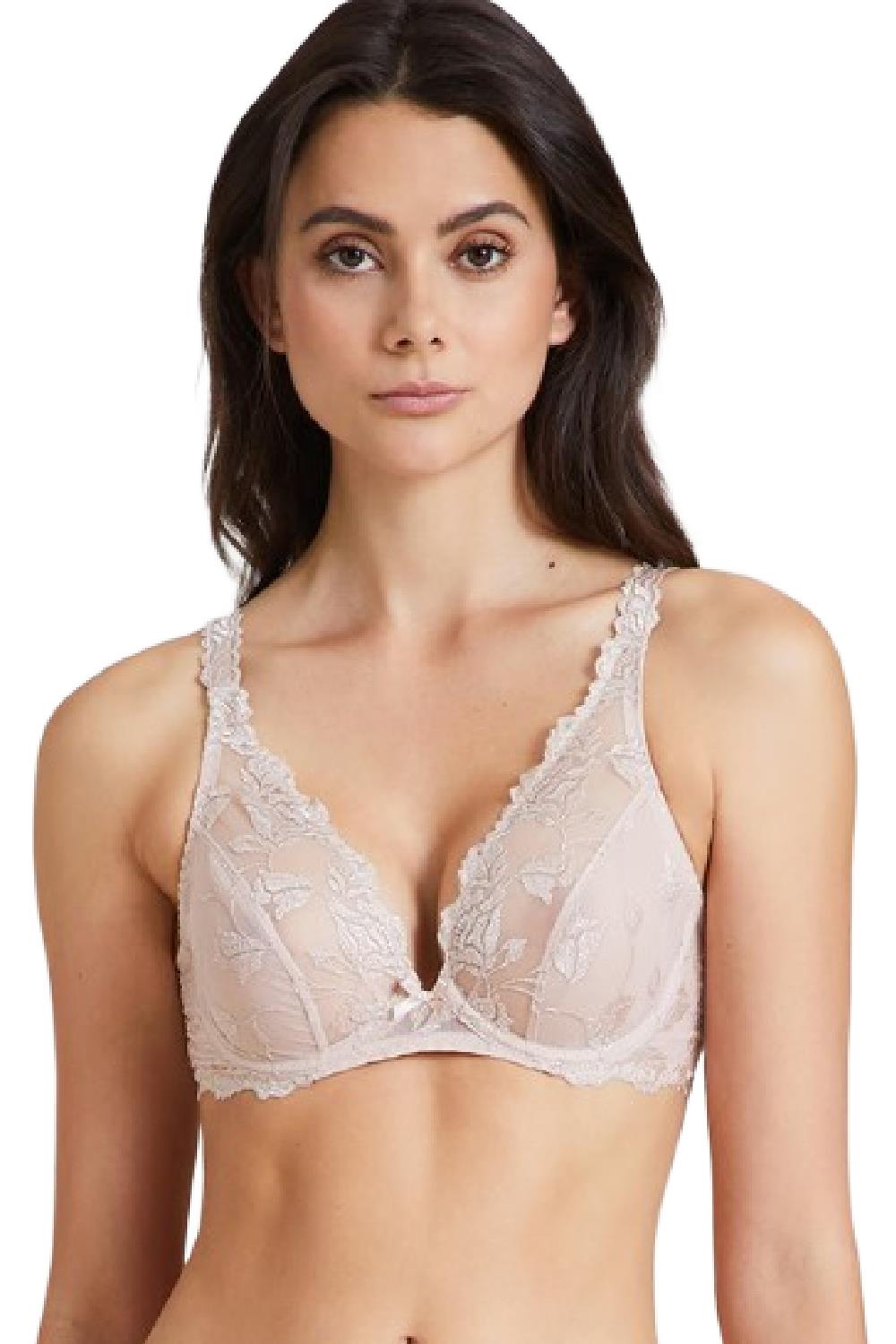 Aubade SOFTESSENCE Plunge Bra TMF12 Skin – My Top Drawer