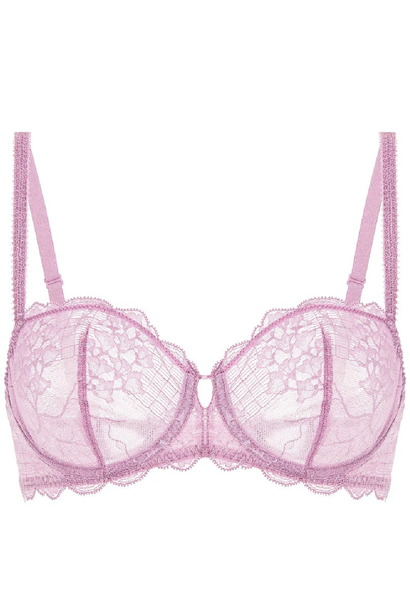 Simone Perele REVE Sheer Demi Bra, Glamorous Mauve (12Z330)