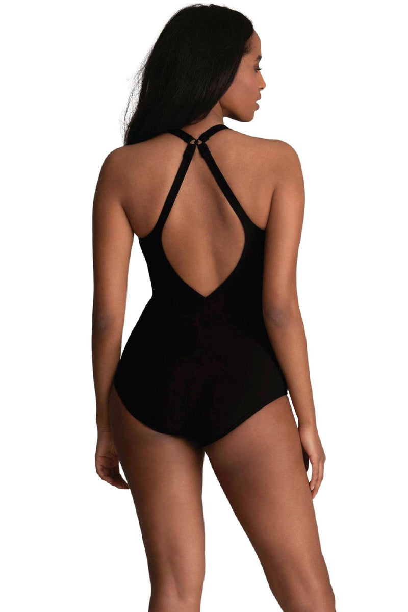 Anita Nuria Amber Gold One Piece Swimsuit, Black-Gold (M27226)