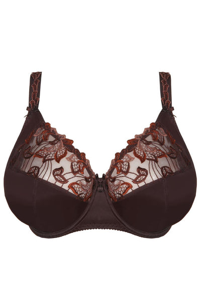 Prima Donna Deauville Full Cup Bra, I - K Cup, Ristretto (0161815)