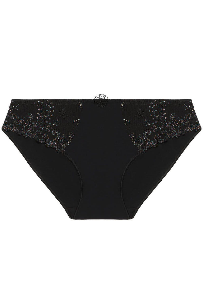 Simone Perele Delice Bikini Brief, Gem Black (12X720)