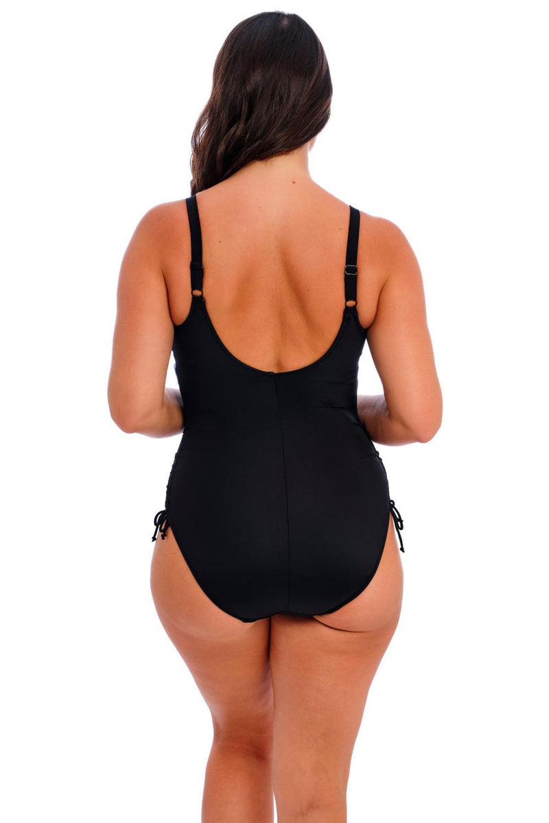 Fantasie Talm Beach Underwired Twist Front Swimsuit, Black (FS505031)