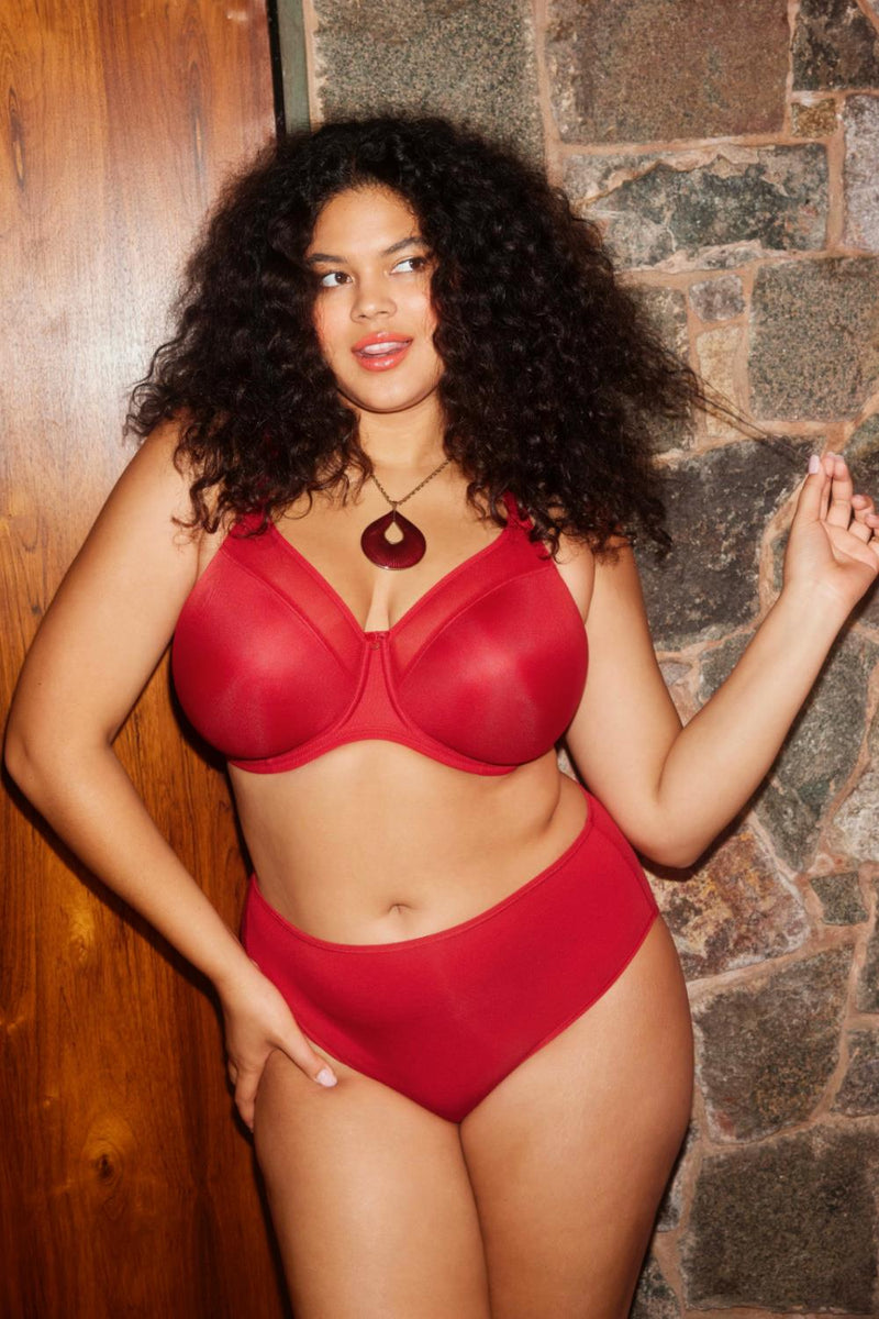 Elomi Smooth Moulded Full Cup Bra, Haute Red (EL4301)