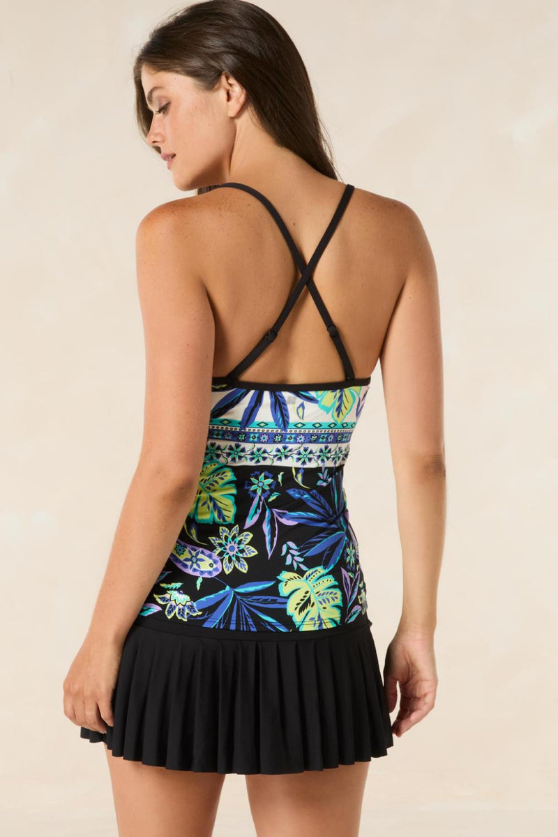 Beach House Sport Propel Tankini Top, Aruba Bloom (H4G271)