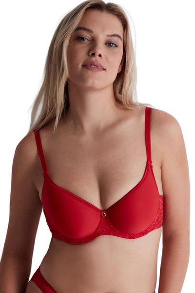 Aubade Rosessence T-Shirt Bra, Rouge Gala (2K-09-02)