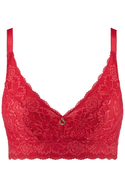 Aubade Rosessence Comfort Bralette, Rouge Gala (2K10-02)