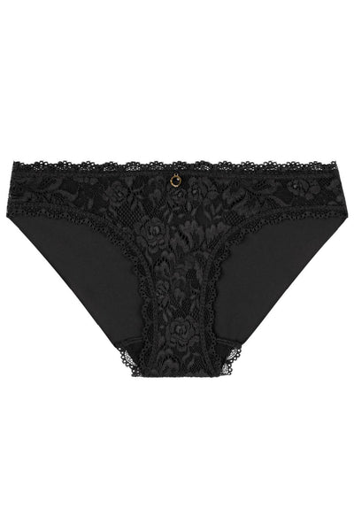 Aubade Rosessence Brazilian Brief, Black (2K22)