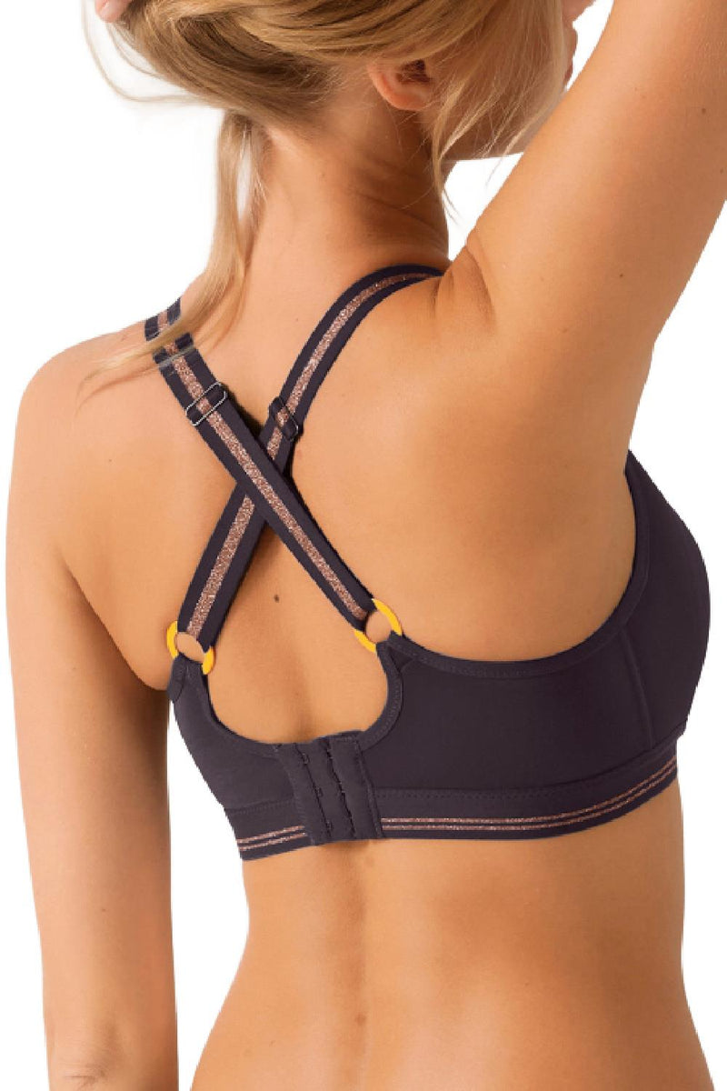 Empreinte Initiale Sports Bra, Intense Grey (07200)