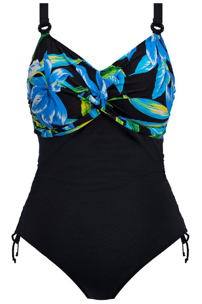 Fantasie Talm Beach Underwired Twist Front Swimsuit, Black (FS505031)