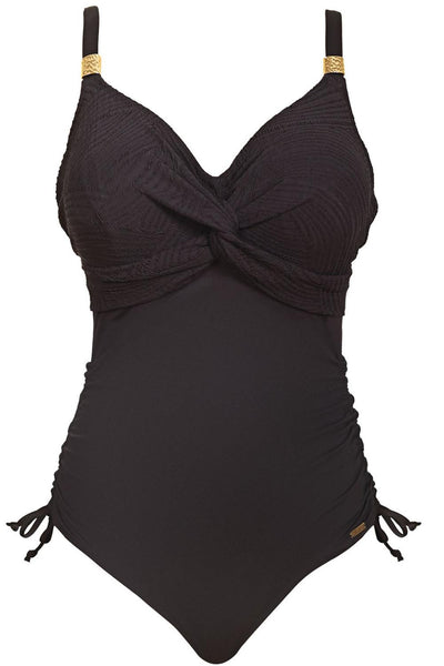 Fantasie Ottawa Twist Front Swimsuit, Black (FS6360)