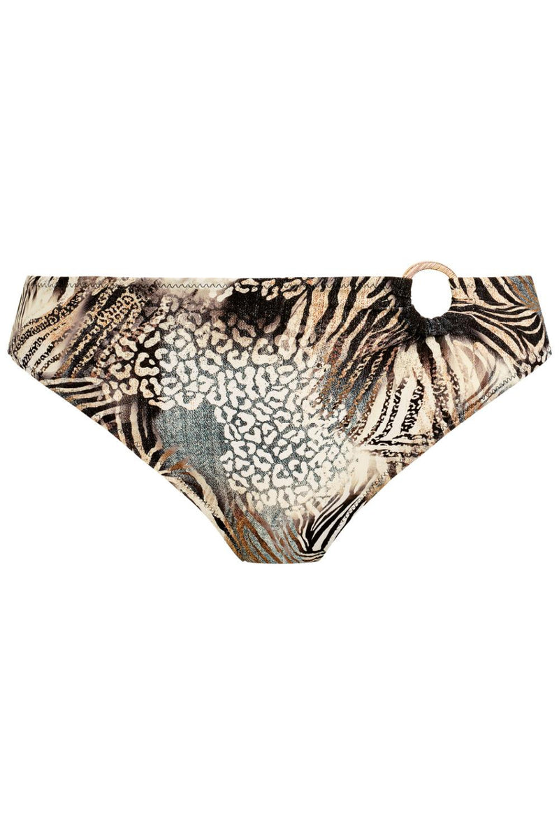 Fantasie Seraya Sands Mid Rise Swim Bottom, Monochrome (FS503772)