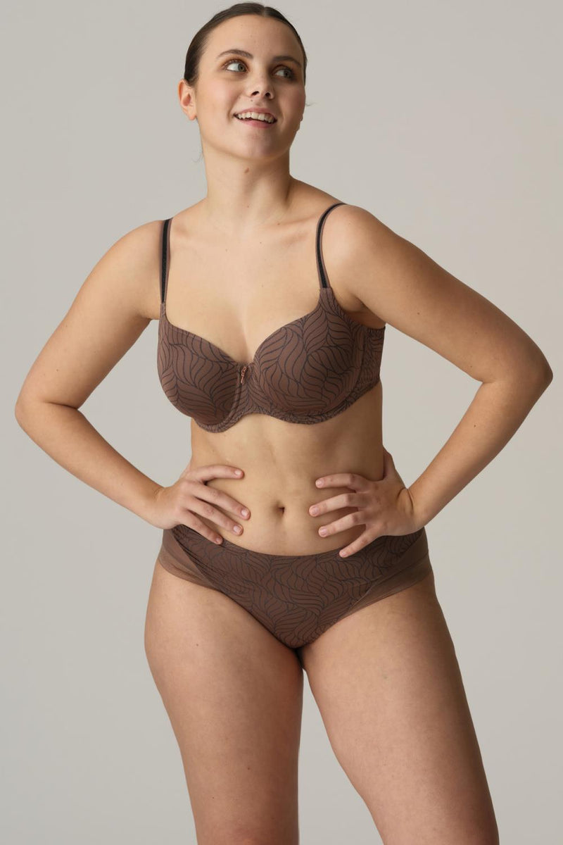 Prima Donna Twist Ajusco Heart Shape Bra, Caribe Taupe (0242400)