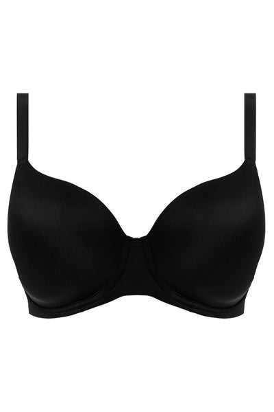 Freya Undetected Moulded Demi-Cup Bra, Black (AA401708)