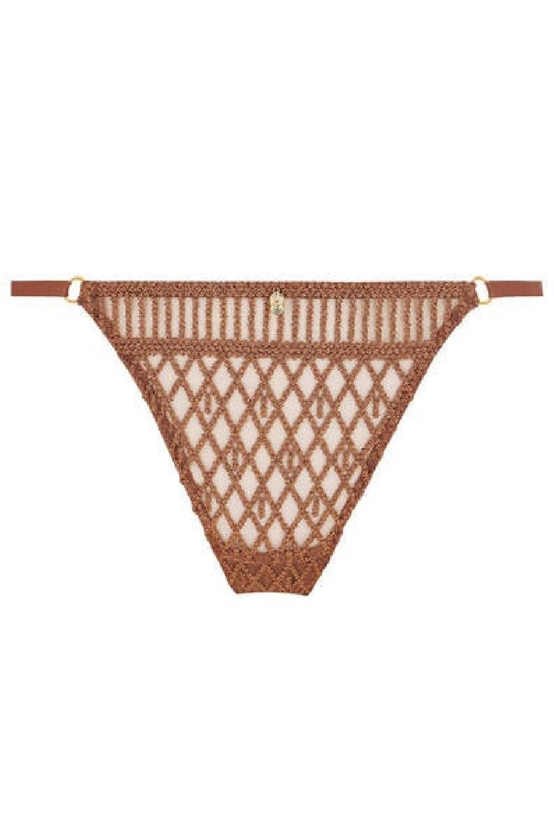 Aubade Stardust Dream Tanga, Amber Gold (4D26)