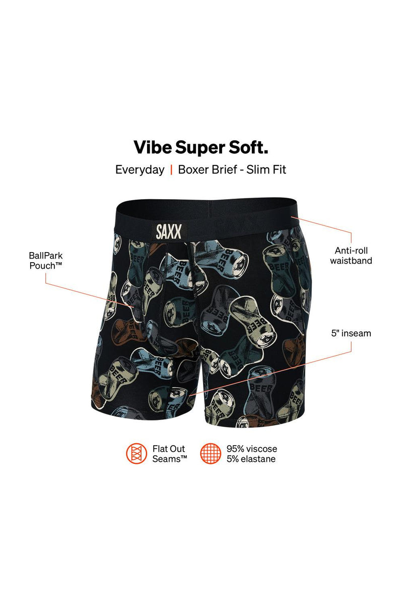 SAXX Vibe Boxer Brief SXBM35-FNC (Friday Night Camo-Black)