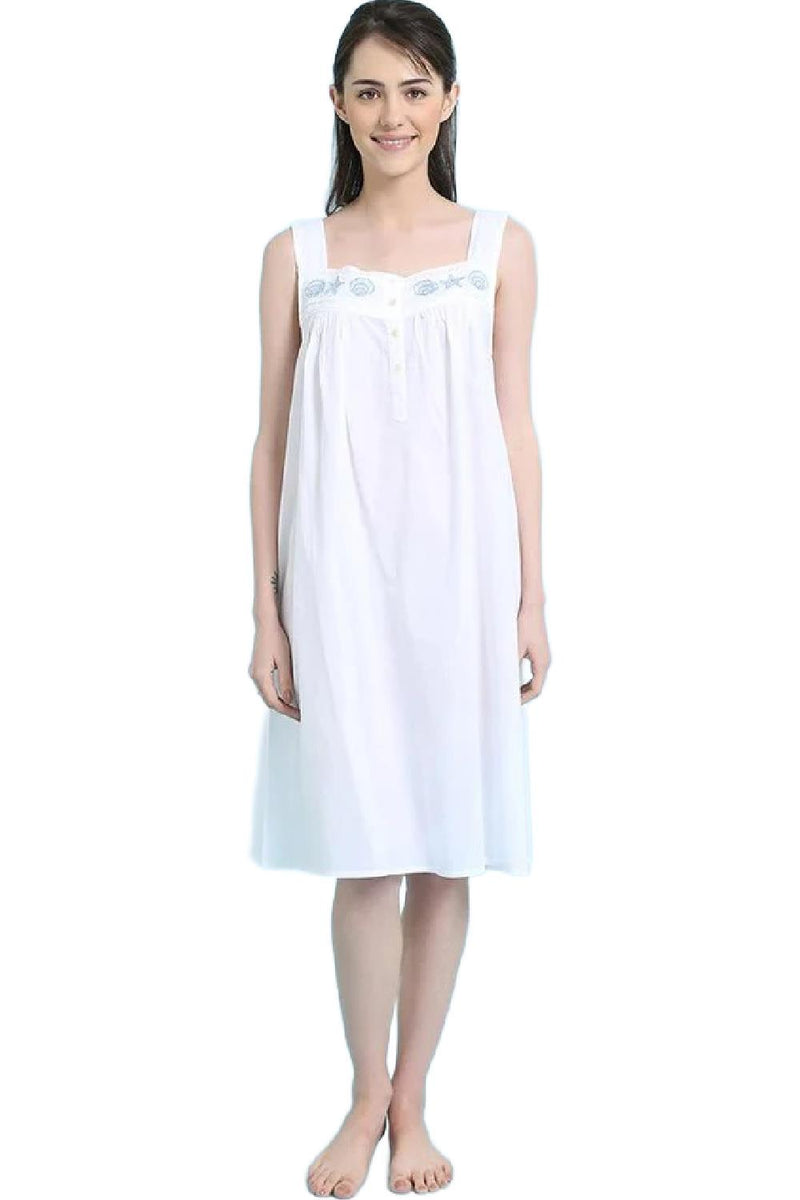 Mahogany Maddie Sleeveless Gown, White (N1217)