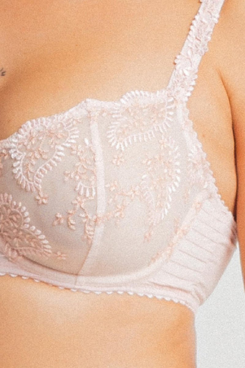 Louisa Bracq Élise Balconette Bra, Nude Rose (41904)