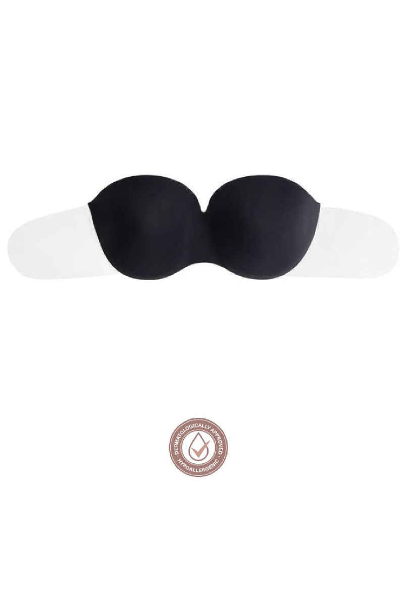 Bye Bra Adhesive Glam Bra, Black (1721, Cup D)