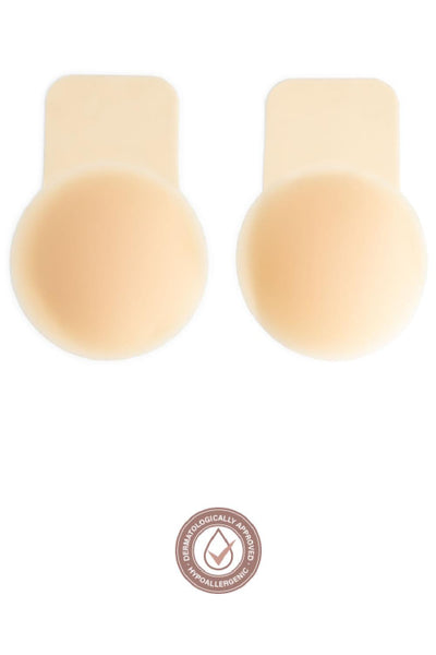 Bye Bra Adhesive Matt Silicone Pull-Up, Beige (1399, XXL )