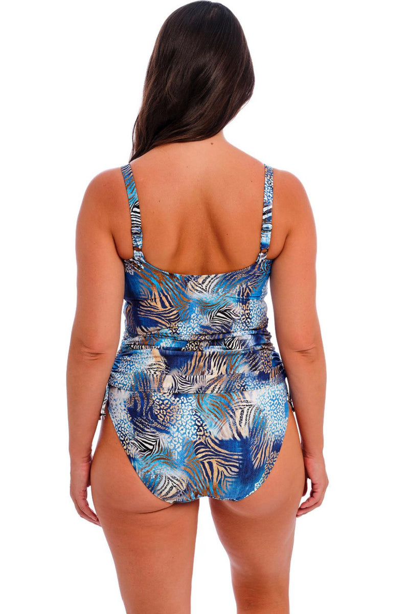 Fantasie Seraya Sands Adjustable Side Tankini Top, Denim (FS503751)