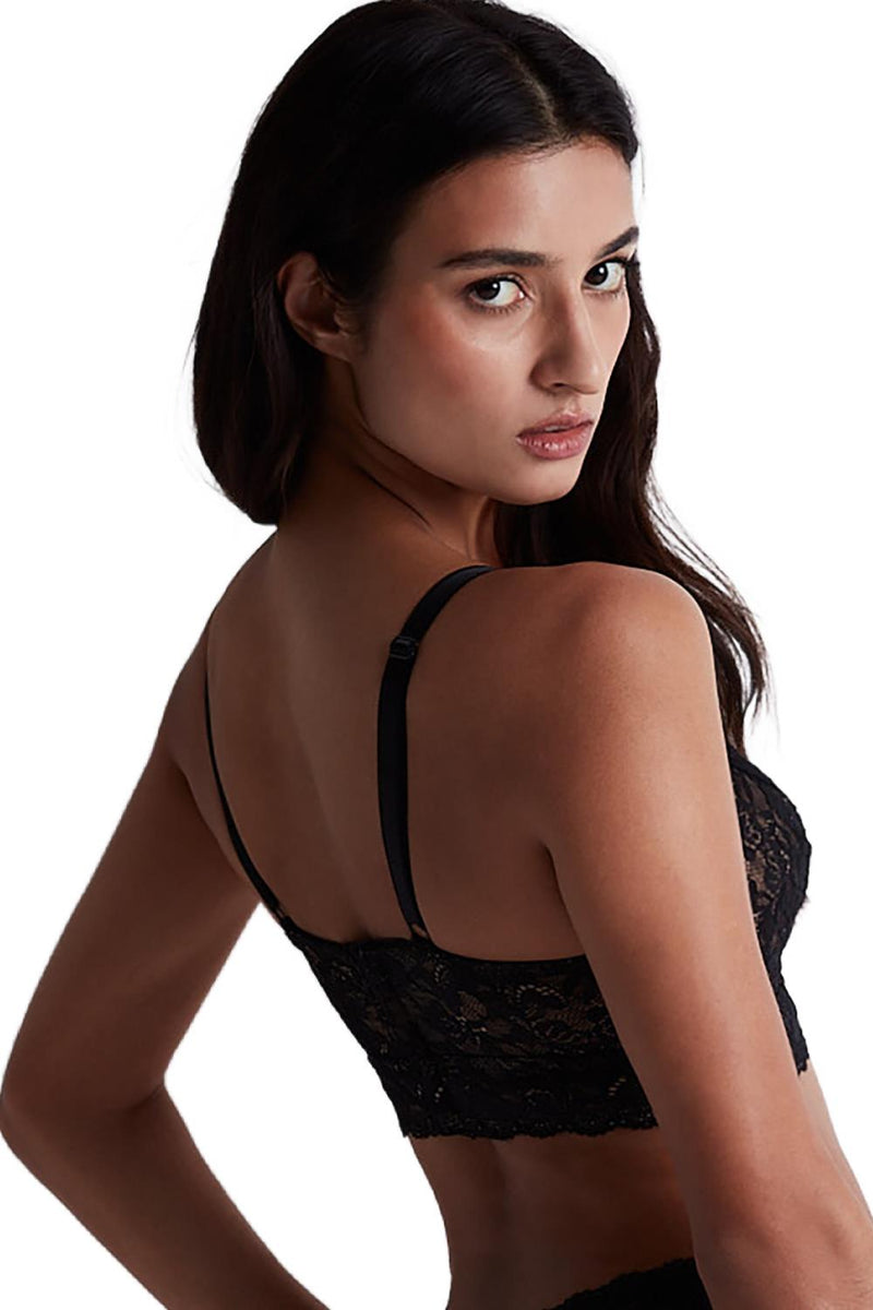 Aubade Rosessence Comfort Bralette, Black (2K10-02)