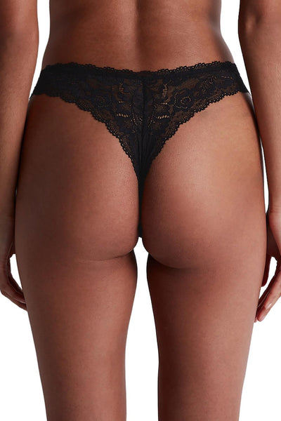 Aubade Rosessence Tanga, Black (2K26)