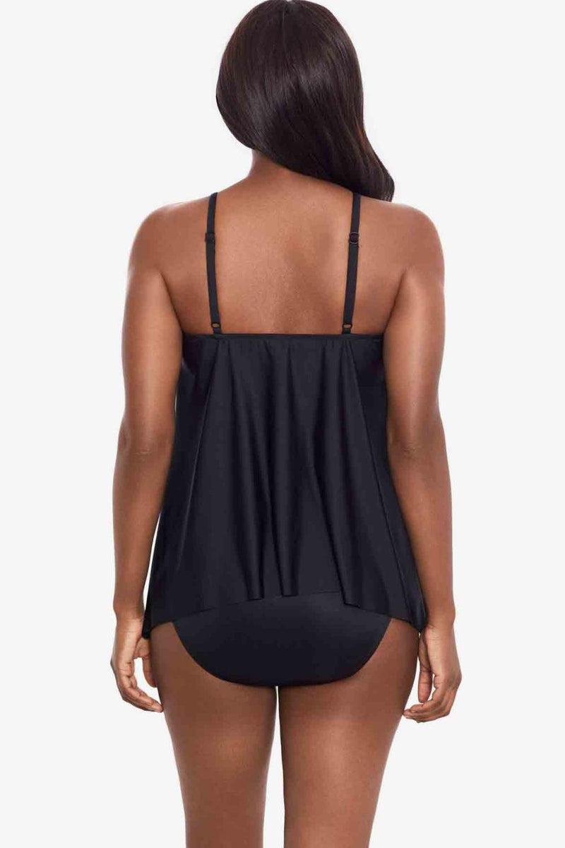 Miraclesuit Cappadocia Peephole Tankini Top, Black Multi (6552360)