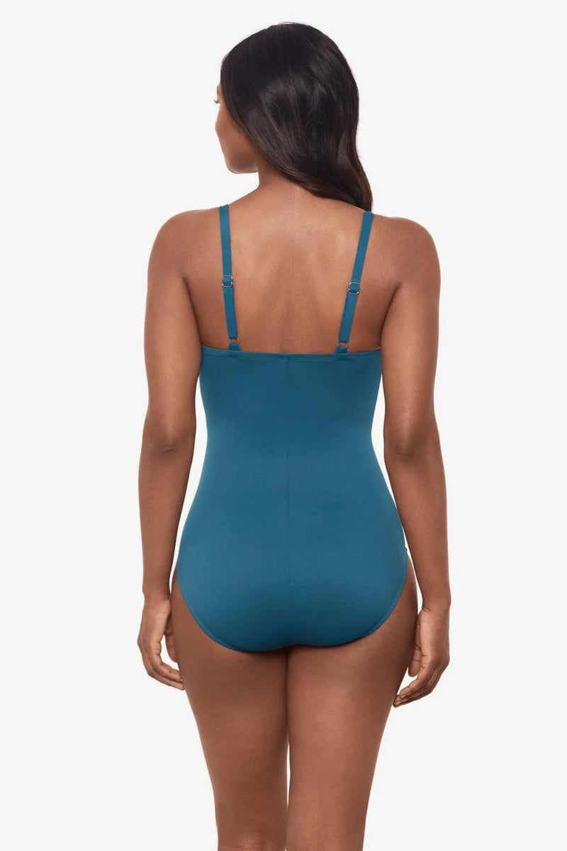 Miraclesuit Network Mystique One Piece Swimsuit, Aegean (6530075)