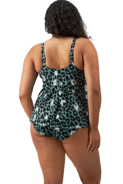 Elomi Jungle Bay Moulded Tankini Top, Olive (ES802061)