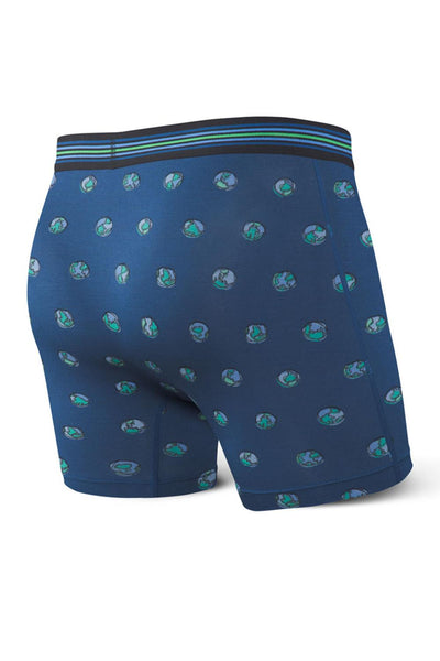 SAXX Ultra Open Fly Boxer SXBB30F-EDG (Blue Earth Day)