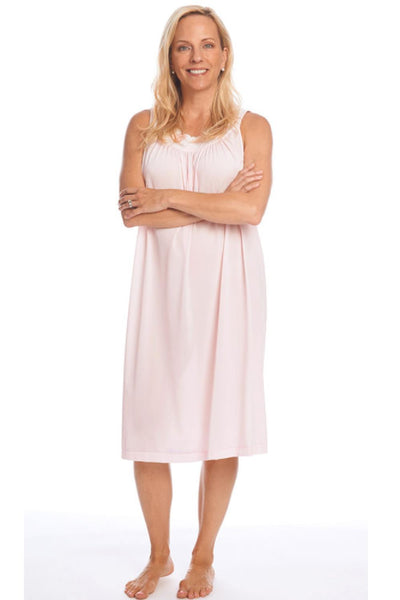 Shadowline Petals Short Sleeveless Nightgown, Pink (37280)