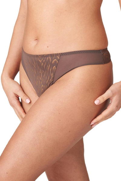 Prima Donna Twist Penn Station Thong, Praline Coeur (0642280)