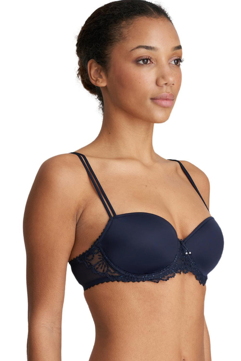 Marie Jo JANE Padded Balcony Bra 0101339 Velvet Blue – My Top Drawer