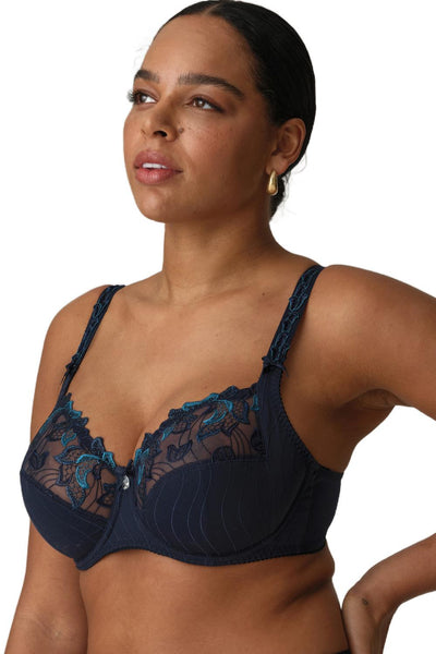 Prima Donna Deauville Full Cup Bra (Cup B-E), Velvet Blue (0161810)