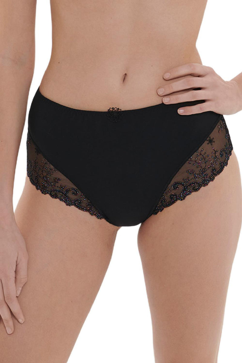 Simone Perele Delice Deep Brief, Gem Black (12X770)