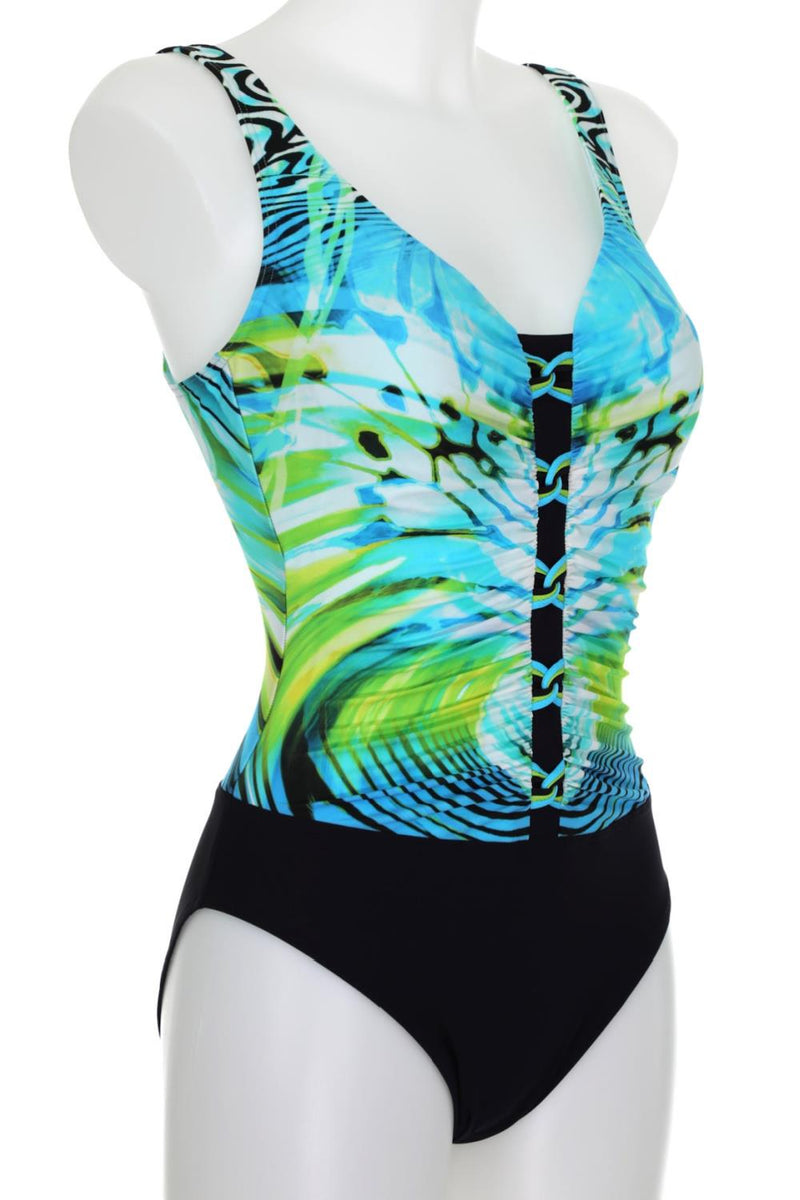 Sunflair Beauty Form Shapewear Swimsuit, Turquoise (72057)