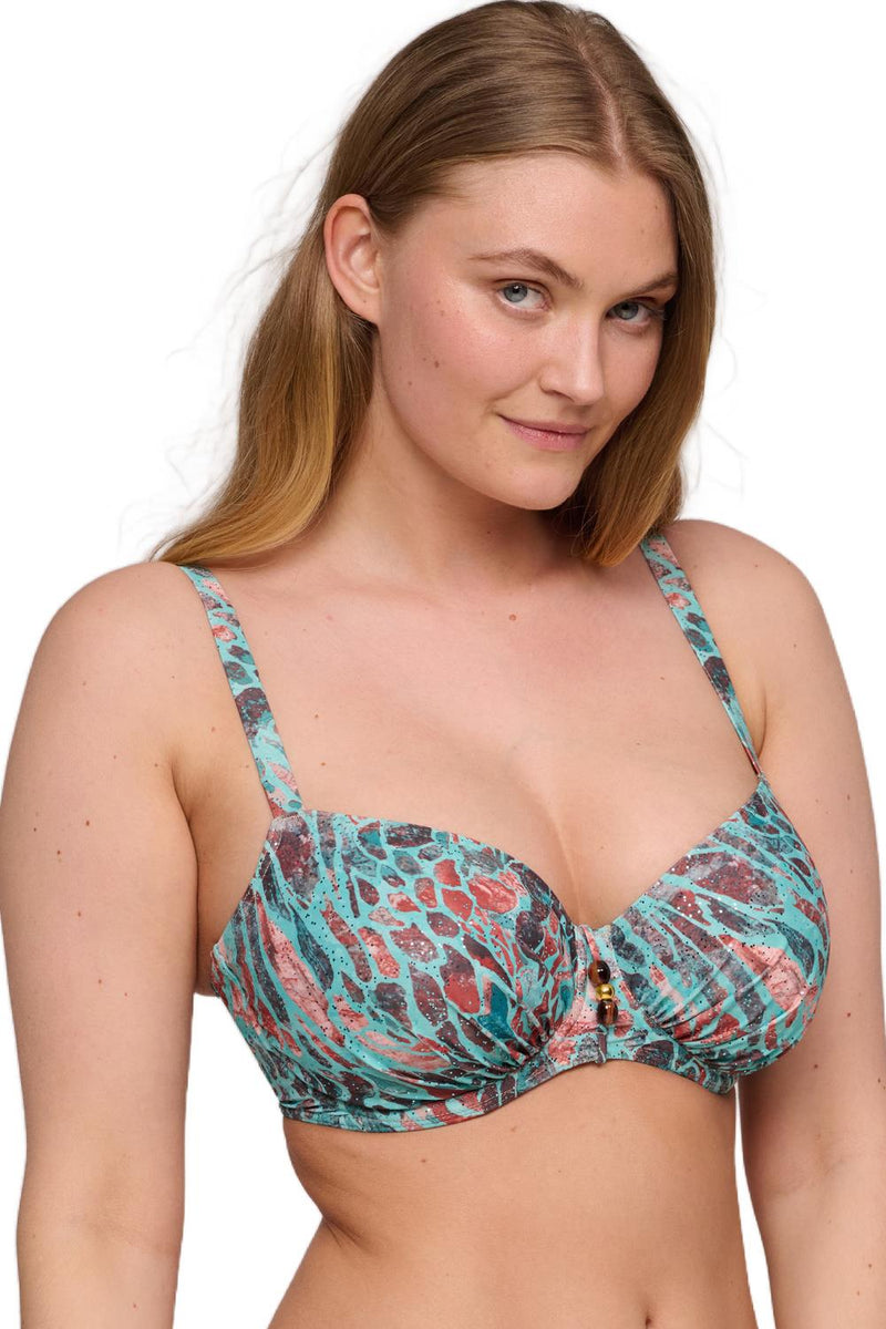 Prima Donna Riyad Full Swim Bikini, Turquoise Seas (4012810)