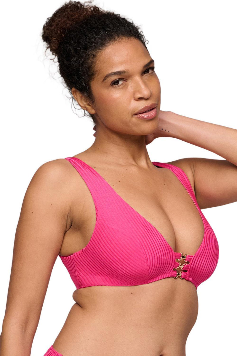 Marie Jo Swim Emly Padded Triangle Bikini Top, Dragon Fruit (1007713)