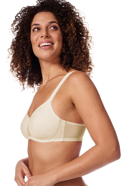 Amoena Camilla Non-wired Padded Bra, Off-White (45077)