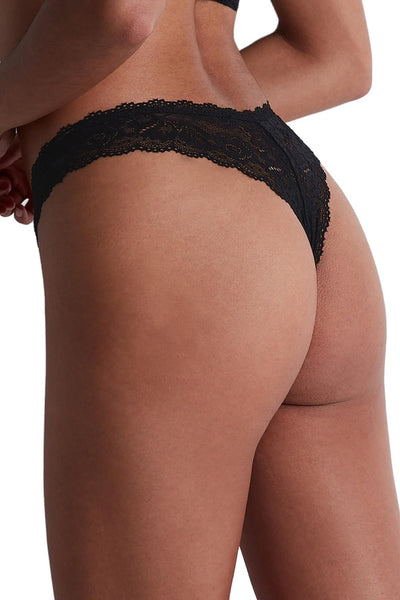 Aubade Rosessence Tanga, Black (2K26)