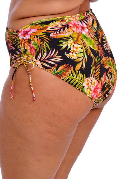 Elomi Tiger Valley Adjustable Swim Bottom, Black (ES802373)