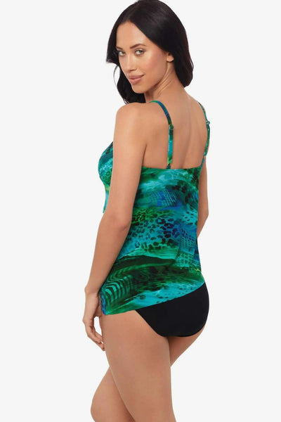 Magicsuit Margarita Elsa Tankini Top, Blue Multi (6562416)