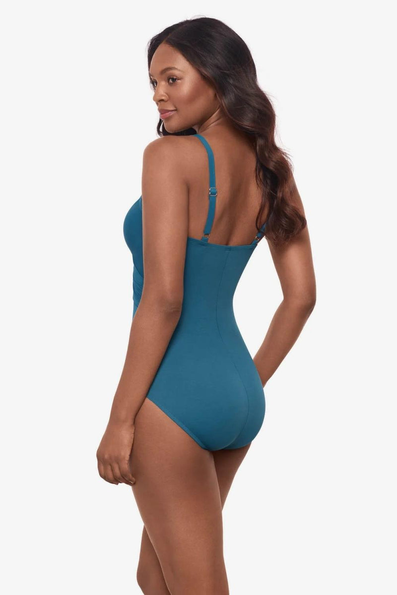 Miraclesuit Network Mystique One Piece Swimsuit, Aegean (6530075)