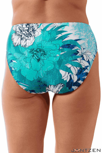 Jantzen Glowing Fields Judy Hipster Bottom, Cobalt (JZ25183H)