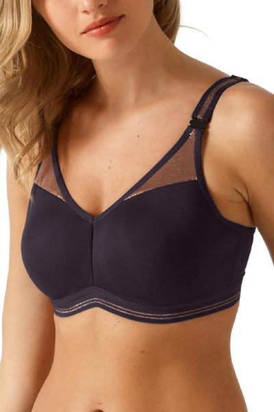 Empreinte Initiale Sports Bra, Intense Grey (07200)