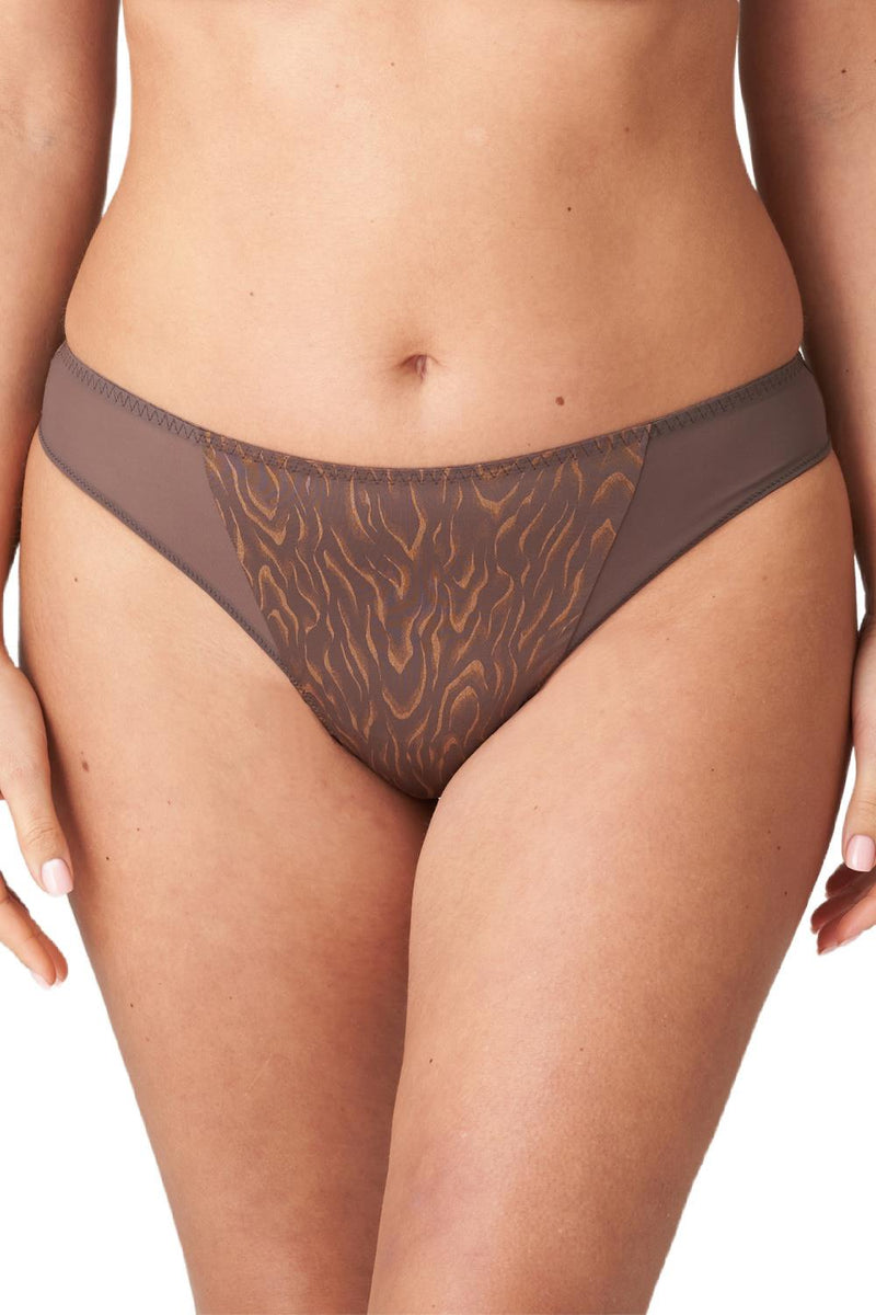 Prima Donna Twist Penn Station Thong, Praline Coeur (0642280)