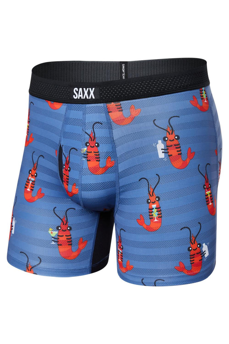 SAXX Hot Shot Boxer Brief SXBB09F-SCN (Shrimp Cocktail Navy)