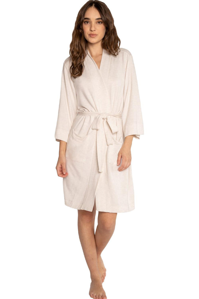 PJ Salvage Jammie Essentials Robe RIJER-OATMEAL