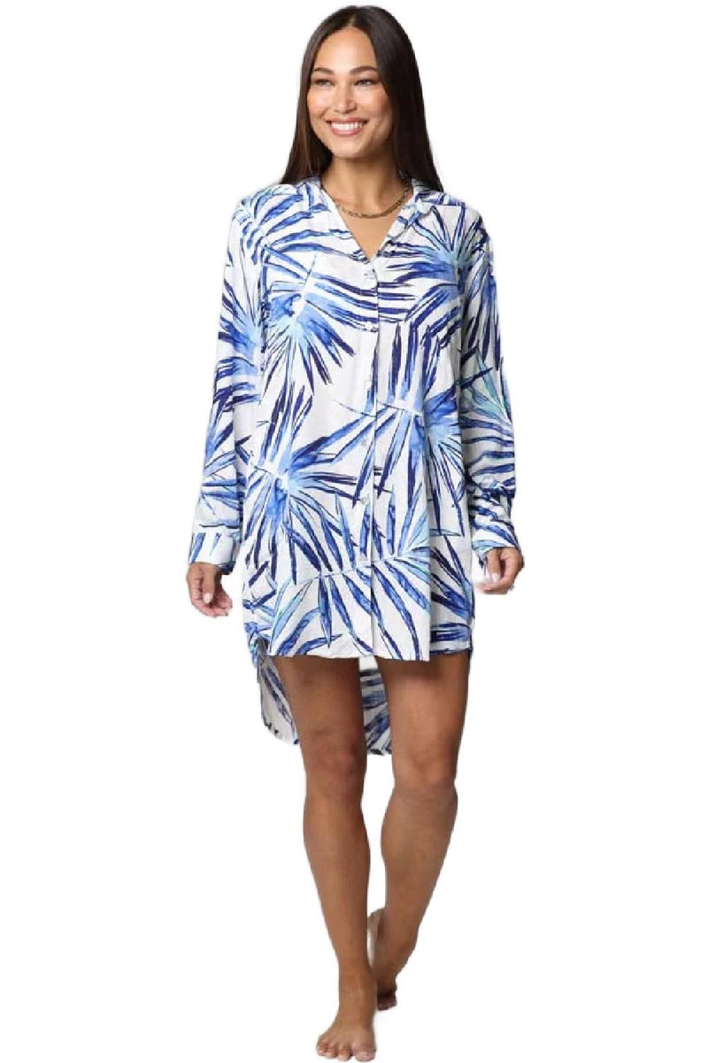 J Valdi Palmilla Big Shirt J27824 Blue / White