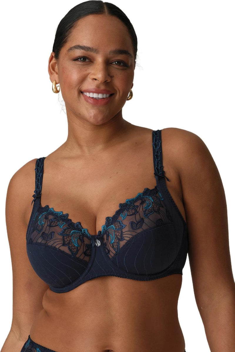 Prima Donna Deauville Full Cup Bra (Cup B-E), Velvet Blue (0161810)